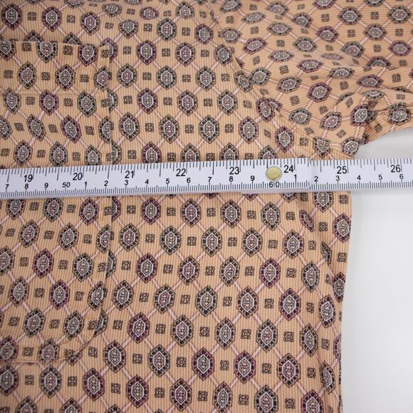 Vintage Chaps Ralph Lauren Sleeve Button Up Shirt Mens SIZE L - Picture 5 of 11